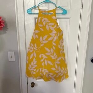 Pink lily mini dress